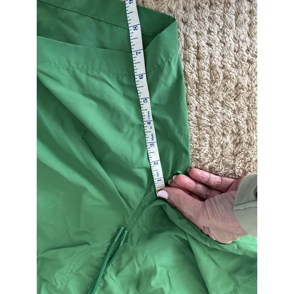 Lacoste Swim Trunks XL Green Big Croc Print Lined Beach Summer